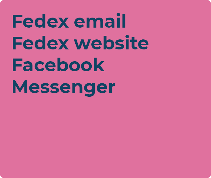 fedex claims phone number